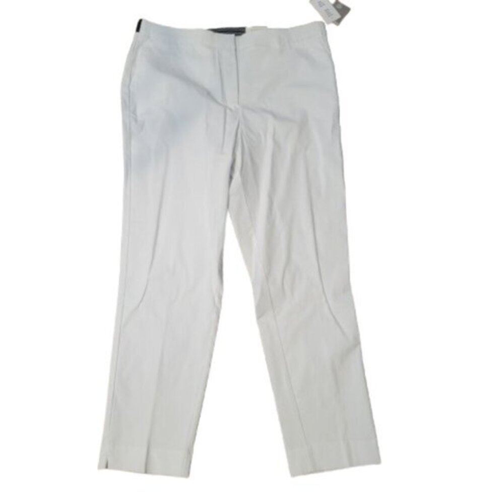 CLEARANCE NWT Cleo White Slim Ankle Pants Size 16